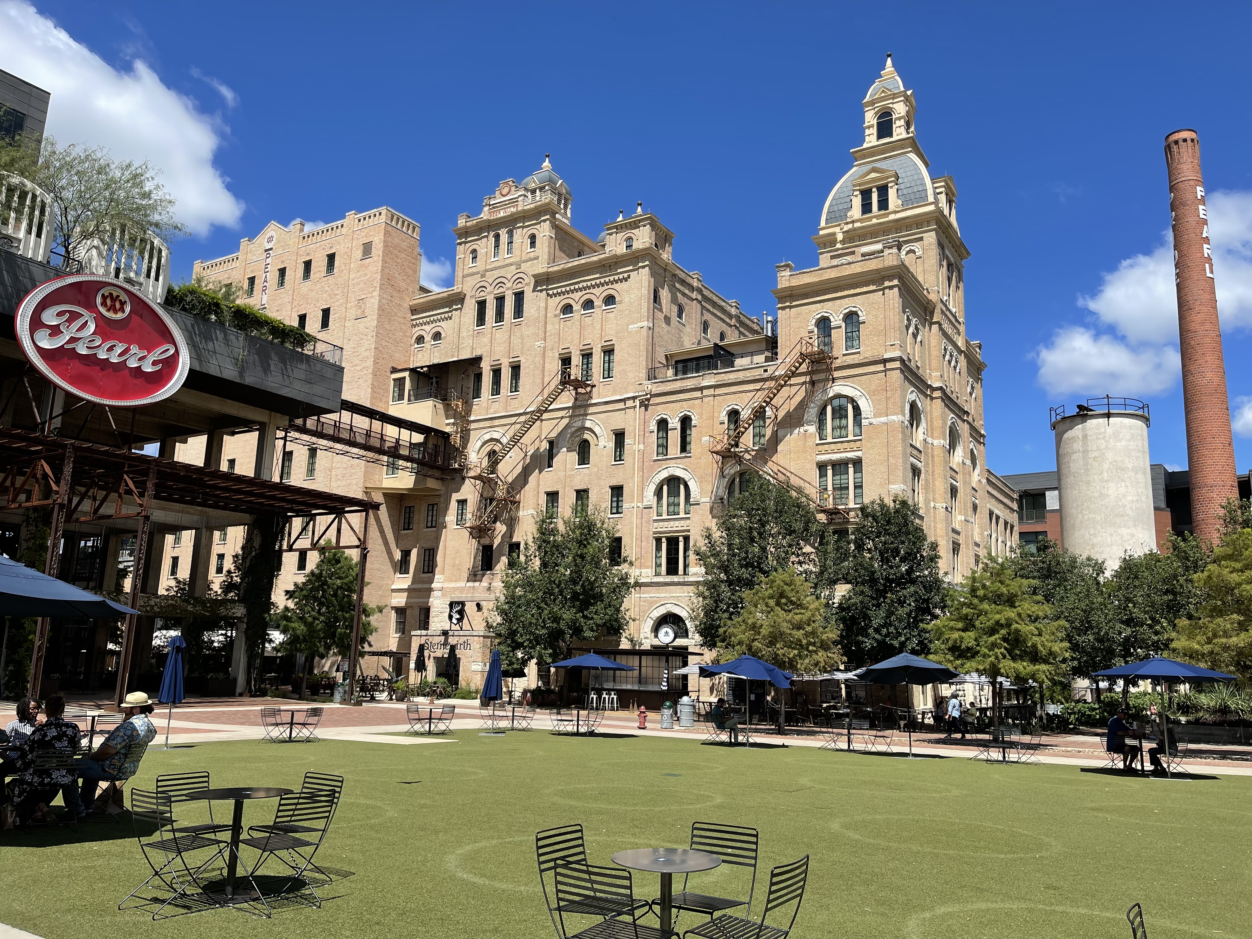 Edificios históricos en Pearl, San Antonio